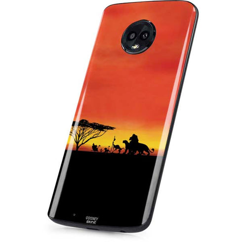 Disney The Lion King Pride Rock Crew Moto G6 Skin