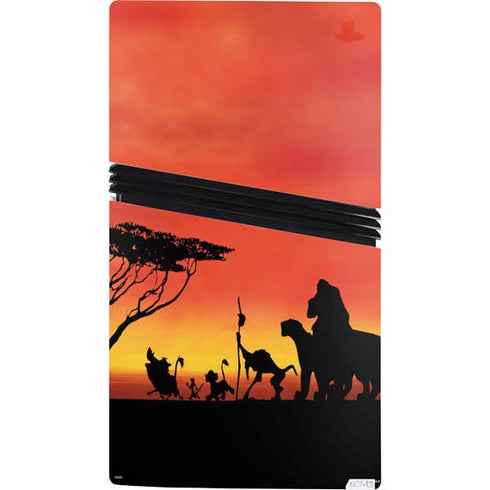Disney The Lion King Pride Rock Crew PS5 Pro Bundle Skin