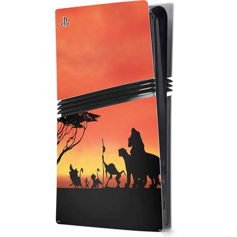 Disney The Lion King Pride Rock Crew PS5 Pro Console Skin
