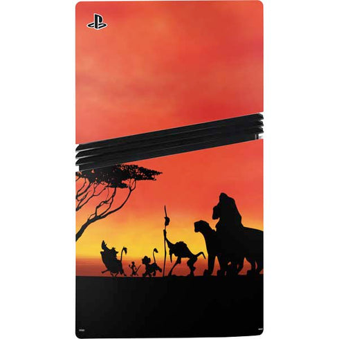 Disney The Lion King Pride Rock Crew PS5 Pro Console Skin