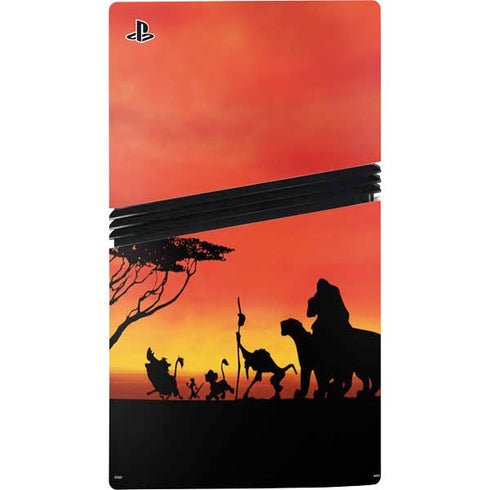 Disney The Lion King Pride Rock Crew PS5 Pro Disk Bundle Skin