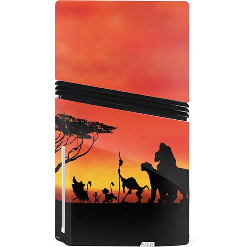 Disney The Lion King Pride Rock Crew PS5 Pro Disk Console Skin