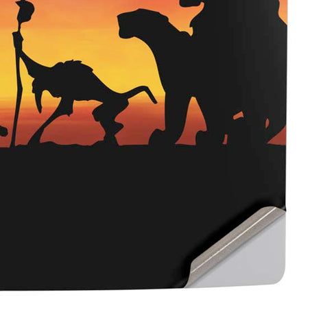 Disney The Lion King Pride Rock Crew PS5 Pro Disk Console Skin