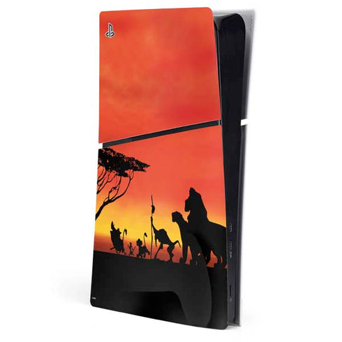 Disney The Lion King Pride Rock Crew PS5 Slim Digital Edition Console Skin