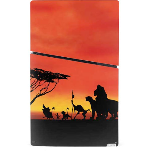 Disney The Lion King Pride Rock Crew PS5 Slim Digital Edition Console Skin
