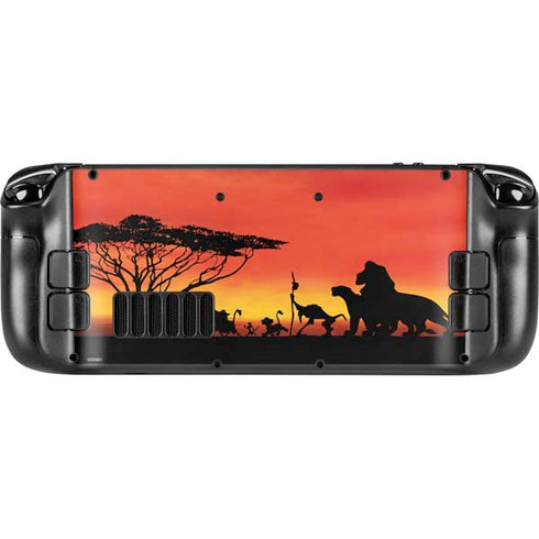 Disney The Lion King Pride Rock Crew Steam Deck Handheld Gaming Computer OLED Skin