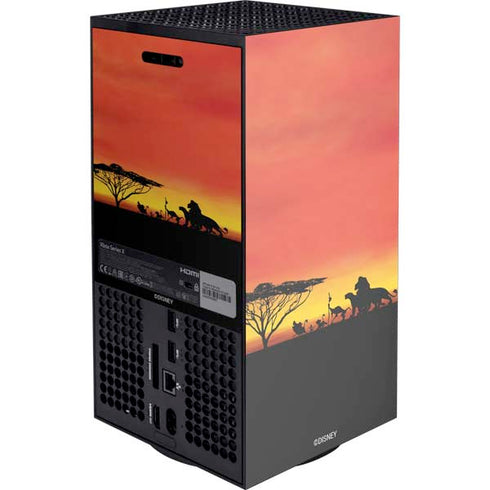 Disney The Lion King Pride Rock Crew XBox Series X Digital Edition Console Skin