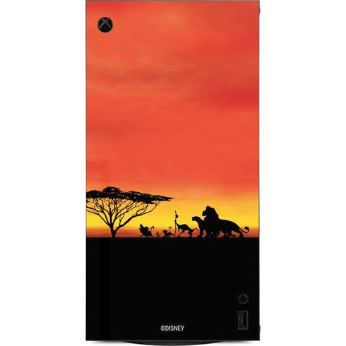 Disney The Lion King Pride Rock Crew XBox Series X Digital Edition Console Skin