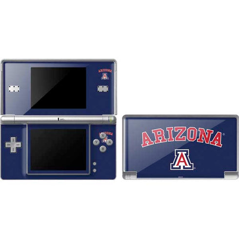 University of Arizona Primary Logo Blue Nintendo Skins