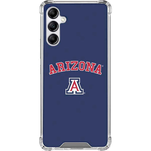 University of Arizona Primary Logo Blue Gabb Phone 4 Clear Case
