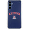 University of Arizona Primary Logo Blue Galaxy A35 5G Clear Case