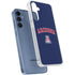 University of Arizona Primary Logo Blue Galaxy A35 5G Clear Case