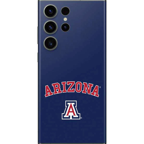 University of Arizona Primary Logo Blue Galaxy Skins