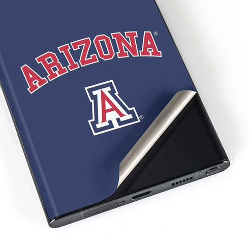 University of Arizona Primary Logo Blue Galaxy Skins