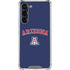 University of Arizona Primary Logo Blue Galaxy S24 FE Clear Case