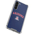 University of Arizona Primary Logo Blue Galaxy S24 FE Clear Case