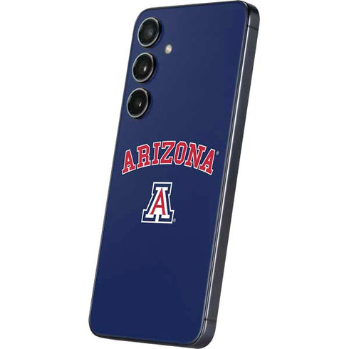 University of Arizona Primary Logo Blue Galaxy S25 Skin