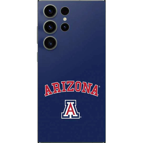 University of Arizona Primary Logo Blue Galaxy S24 Ultra Skin