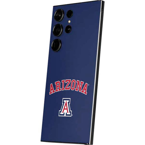 University of Arizona Primary Logo Blue Galaxy S25 Ultra Skin