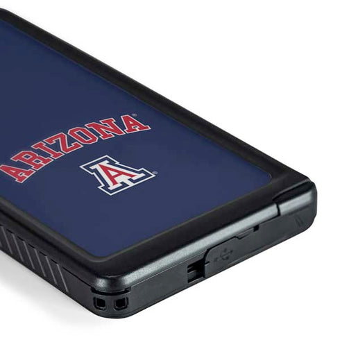 University of Arizona Primary Logo Blue Galaxy S24 Ultra Waterproof Case