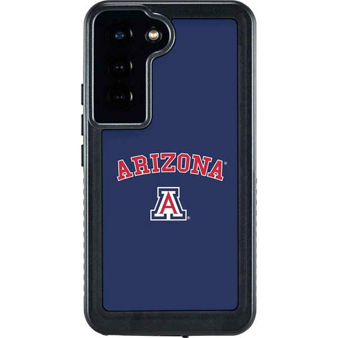 University of Arizona Primary Logo Blue Galaxy S24 Waterproof Case