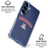 University of Arizona Primary Logo Blue Galaxy S25 Clear Case