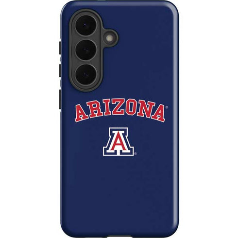 University of Arizona Primary Logo Blue Galaxy S26 Impact Case