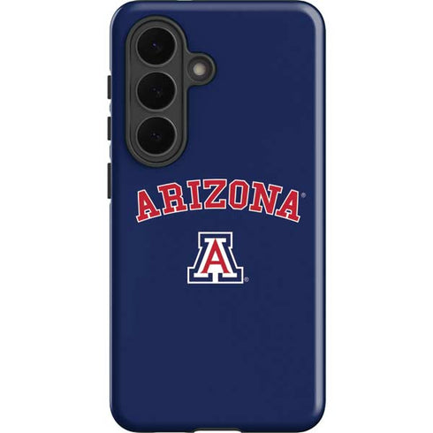 University of Arizona Primary Logo Blue Galaxy S26 Plus Impact Case
