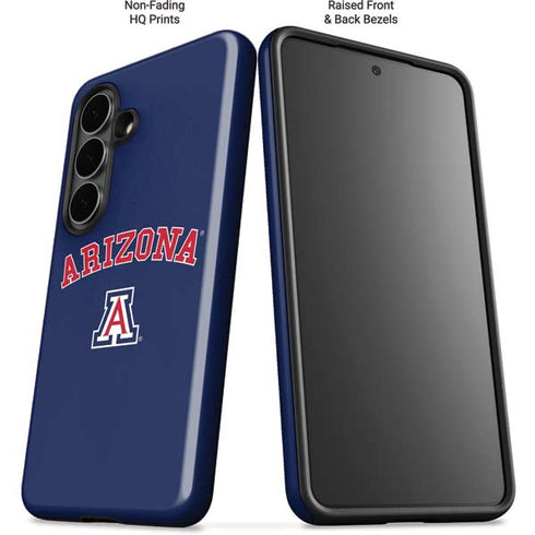 University of Arizona Primary Logo Blue Galaxy S26 Plus Impact Case