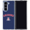 University of Arizona Primary Logo Blue Galaxy Z Fold5 5G Clear Case