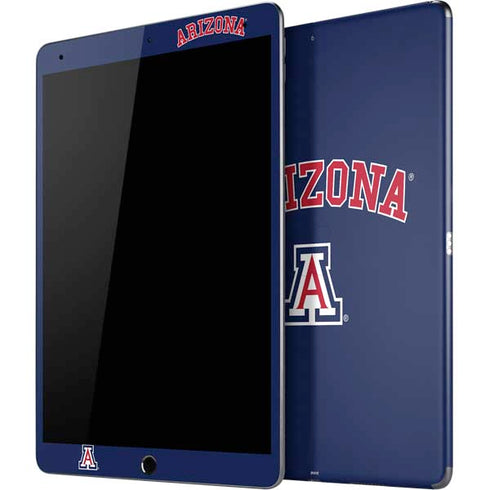University of Arizona Primary Logo Blue iPad Skins