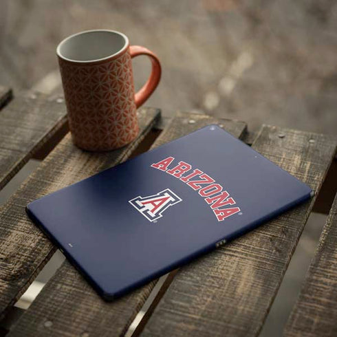 University of Arizona Primary Logo Blue iPad Skins