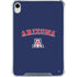 University of Arizona Primary Logo Blue iPad 11th Gen (2025) Clear Case