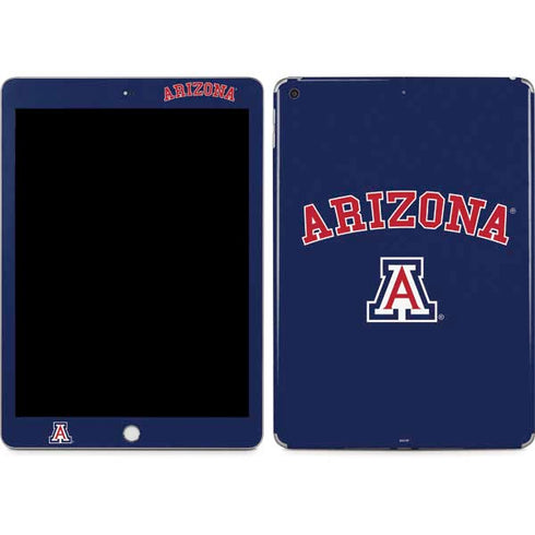 University of Arizona Primary Logo Blue Apple iPad Skin