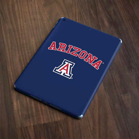 University of Arizona Primary Logo Blue Apple iPad Skin