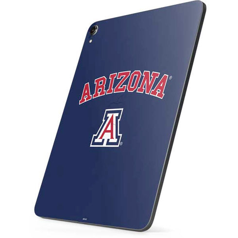 University of Arizona Primary Logo Blue Apple iPad Pro Skin