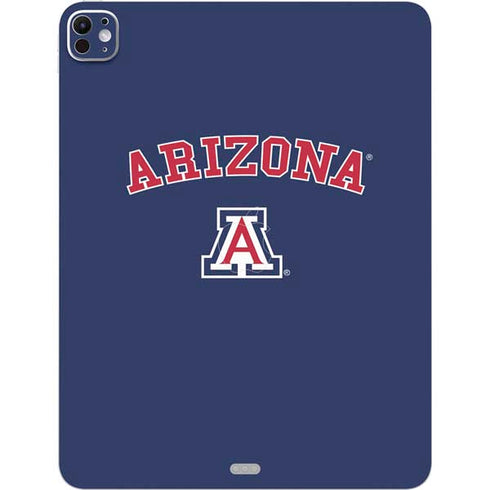 University of Arizona Primary Logo Blue iPad Pro 13in M4 (2024) Skin