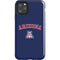 University of Arizona Primary Logo Blue iPhone Cases