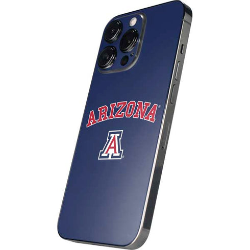 University of Arizona Primary Logo Blue iPhone 15 Pro Max Skin