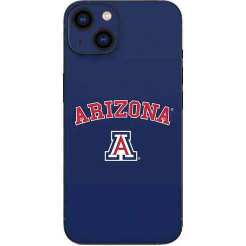 University of Arizona Primary Logo Blue iPhone 15 Skin