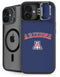 University of Arizona Primary Logo Blue iPhone 16 Kickstand Case