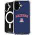 University of Arizona Primary Logo Blue iPhone 16 MagSafe Case