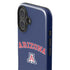 University of Arizona Primary Logo Blue iPhone 16 Plus Impact Case