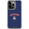 University of Arizona Primary Logo Blue iPhone 16 Pro Clear Case