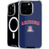 University of Arizona Primary Logo Blue iPhone 16 Pro MagSafe Case