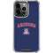 University of Arizona Primary Logo Blue iPhone 16 Pro Max Clear Case