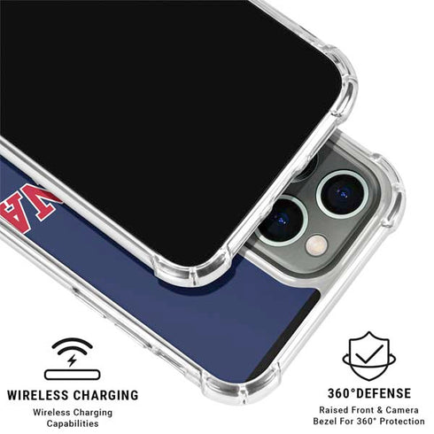 University of Arizona Primary Logo Blue iPhone 16 Pro Max Clear Case