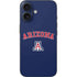 University of Arizona Primary Logo Blue iPhone 16 Skin