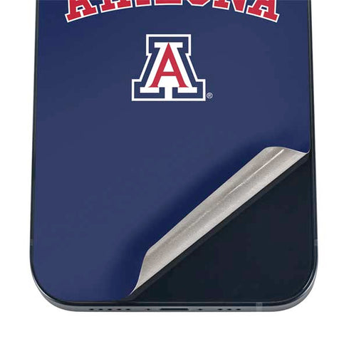 University of Arizona Primary Logo Blue iPhone 16 Skin