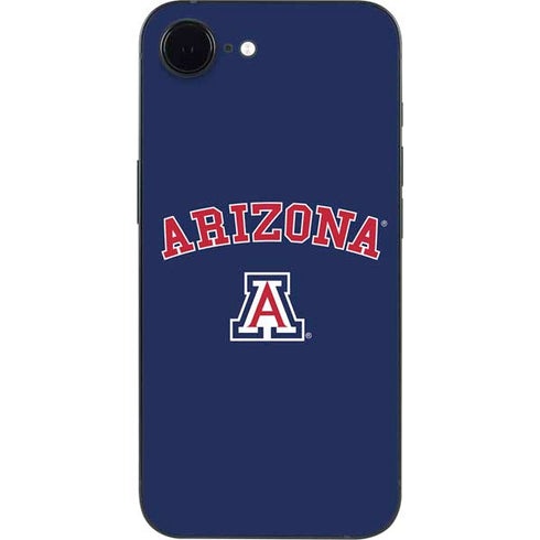 University of Arizona Primary Logo Blue iPhone 16e Skin